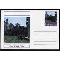 Fantasy (Chartonia) - RIALTO  BRIDGE - Postal stationery card