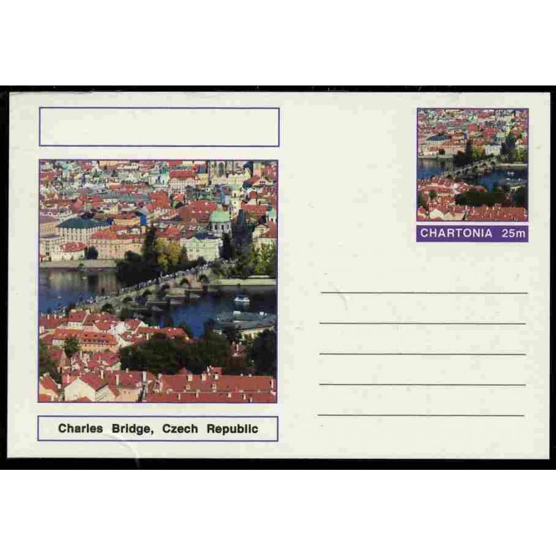 Fantasy (Chartonia) - CHARLES  BRIDGE - Postal stationery card
