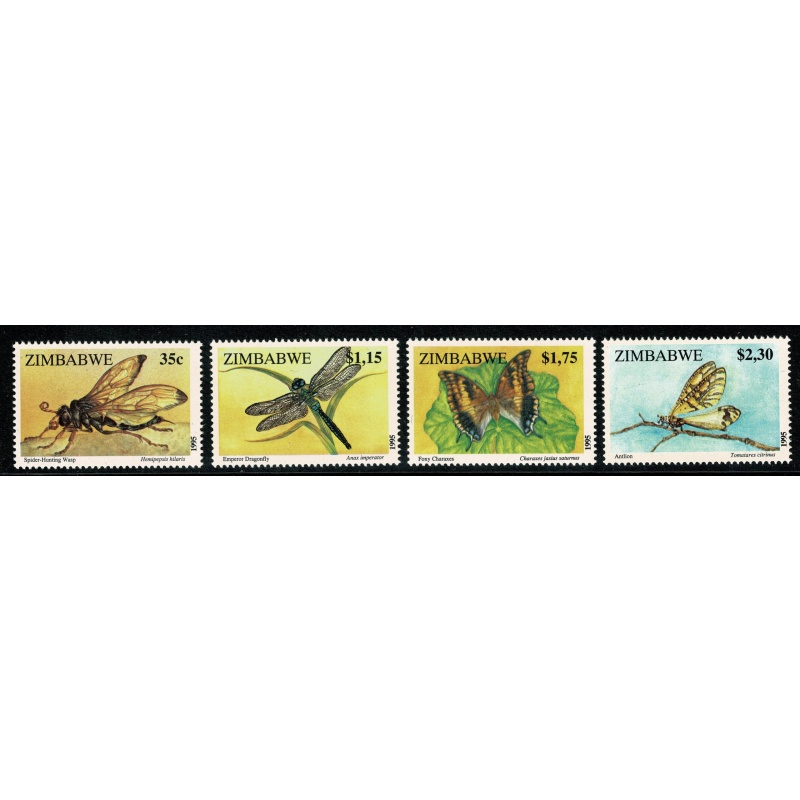 Zimbabwe. 1995 Insects. Set of 4 values. Unmounted Mint. SG 904-907