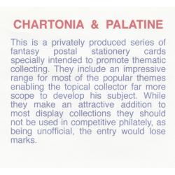 Fantasy (Chartonia) - VERRAZONA NARROWS  BRIDGE - Postal stationery card