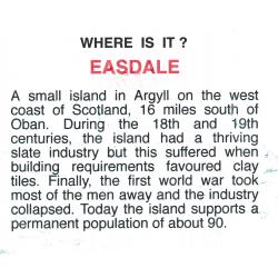 Easdale 1996 GANDHI  20p on PUBLICITY PROOF CARD
