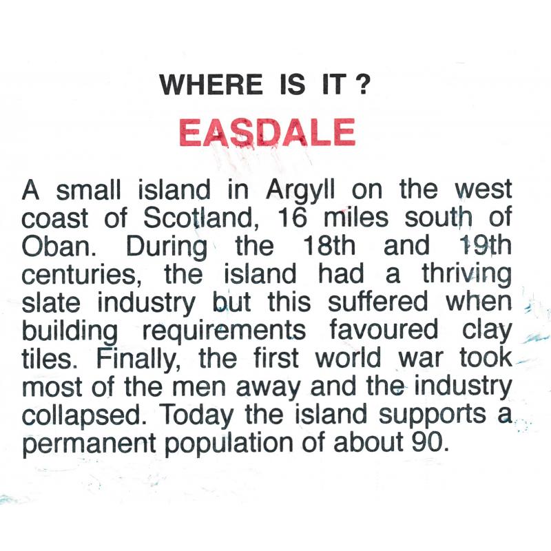 Easdale 1996 GANDHI 8p on PUBLICITY PROOF CARD