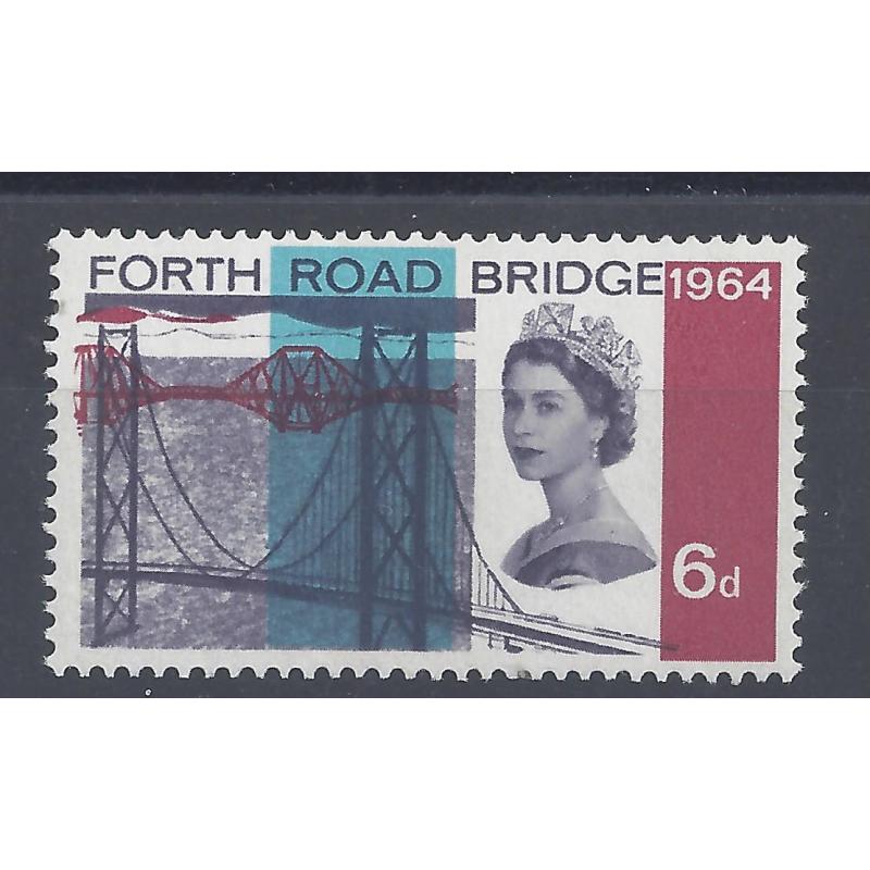 1964 FORTH RD BRIDGE 6d RED COLOUR SHIFT