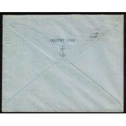 GB 1937  Multiple Monarchs Naval letter Orient Line to Commander TG Sherbourne RNR Unmounted  (MM6)