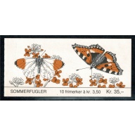Norway. 1993 Butterflies 35Kr booklet. SG SB89.