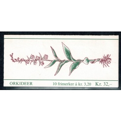 Norway. 1990 Orchids 32Kr booklet. SG SB84.