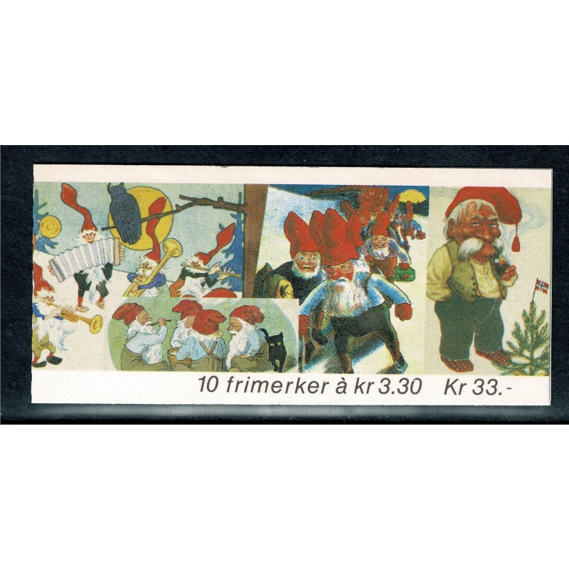 Norway. 1992 Christmas 33Kr booklet. SG SB88.