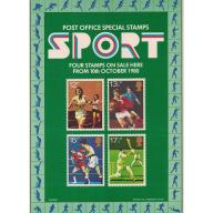 1980 Sport Post Office A4 Wall Poster (POP 30)