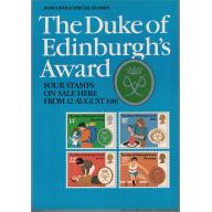 1981 The Duke of Edinburgh's Award Post Office A4 Wall Poster (POP 42)
