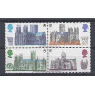 1969 CATHEDRALS 5d BLUE and ORANGE COLOUR SHIFT